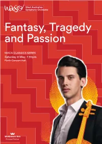 2021 Fantasy, Tragedy and Passion