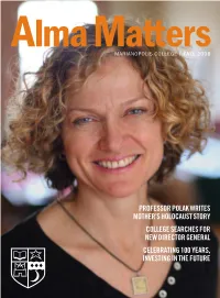 Alma Matters Fall 2008 with Insert.Cdr