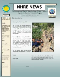 NHRE Newsletter 2018