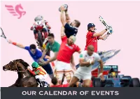 Our Calendar of Events May 2021