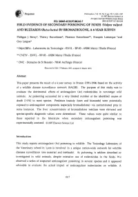 Secondary Poisoning of Foxes and Buzzards