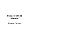 Shadow (PS2) Manual