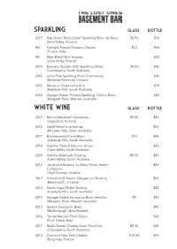 Sparkling White Wine