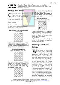 Finding Your Chess Future