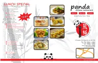 PSTL Menu 2020