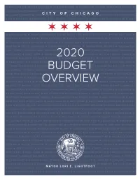 2020 Budget Overview