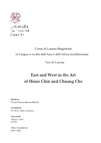 East and West in the Art of Hsiao Chin and Chuang