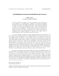 Game Modding, Prosumerism and Neoliberal Labor Practices