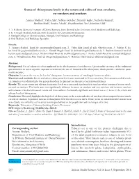 Status of Thiocyanate Levels in the Serum and Saliva of Non-Smokers, Ex-Smokers and Smokers