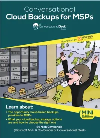 Conversational-Cloud-Backups-For