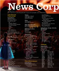 Filmed Entertainment Television Dire Sate Cable Network Programming