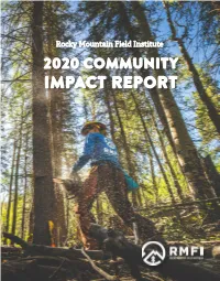 RMFI Annual Report 2020