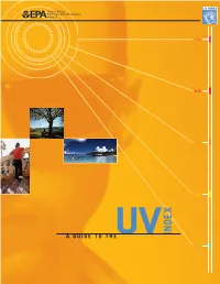 A Guide to the UV Index