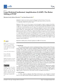 Loop-Mediated Isothermal Amplification (LAMP)