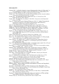 BIBLIOGRAPHY Chapman, MS, 'An English