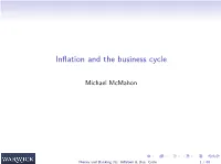 Inflation and the Business Cycle