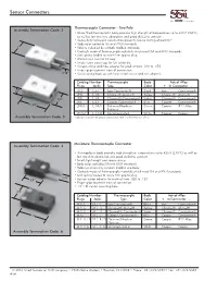 Sensor Connectors
