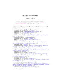 VLTI/MIDI BIBLIOGRAPHY Sub-Index of Publications in Refereed Journals