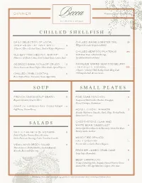 BEC 3928 Dinner Menu.Indd