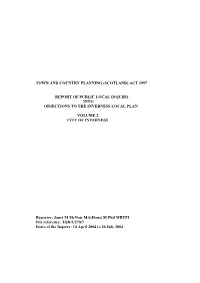 Inverness Local Plan Public Local Inquiry Report