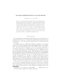 On Weak*-Extreme Points in Banach Spaces