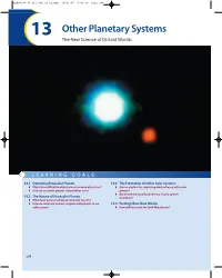 Other Planetary Systems the New Science of Distant Worlds