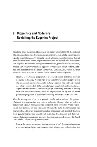 2 Biopolitics and Modernity: Revisiting the Eugenics Project