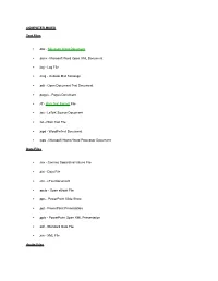 COMPUTER MIXED Text Files • .Doc