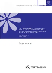 Programme Assembly