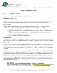 Request for Decision