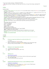 Volume I 0.1. 1R-2R Reception of a Papal