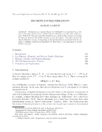 Discrete Double Fibrations