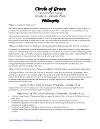 The Circle of Grace: the Communion of Saints
