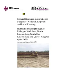 BGS Report, Single Column Layout