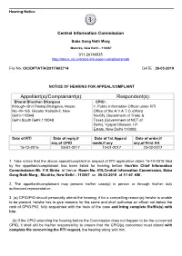 Central Information Commission