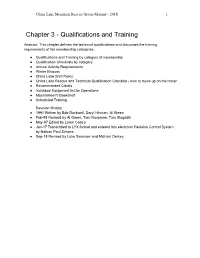 Field Qualifications