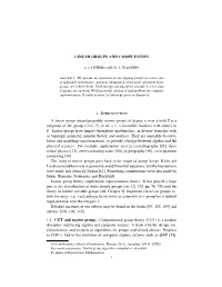Of Degree N Over a Field F Is a Subgroup of The