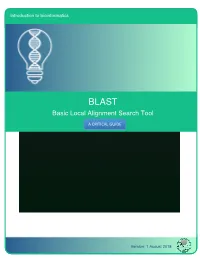 The Uniprot Knowledgebase BLAST