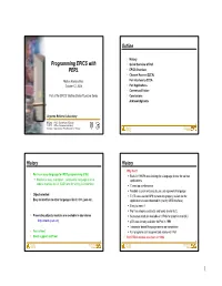 1 Programming EPICS with PERL