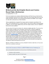BCALA and GNCRT May Have Contributed to the Items Listed Here, and May Have Done So on a Voluntary Or Paid Basis