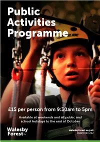 Public Activities Programme