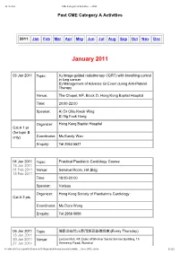 CME Cat. a Activities 2011Hot!