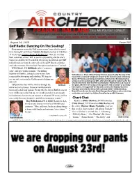 Gulf Radio: Dancing on the Sealing? Chart Chat