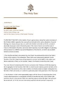 The Holy See