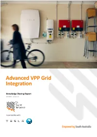 Advanced VPP Grid Integration Project