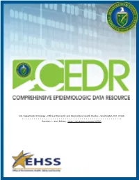 CEDR Catalog