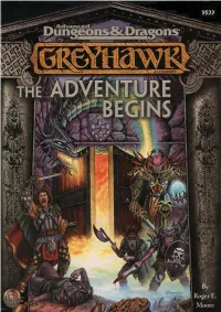 The Domain and City of Greyhawk