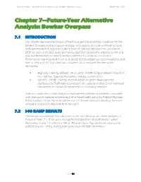 Chapter 7—Future-Year Alternative Analysis: Bowker Overpass