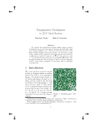 Degenerative Coordinates in 22.5 Grid System