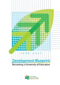 Development Blueprint Becoming a University of Education 1
